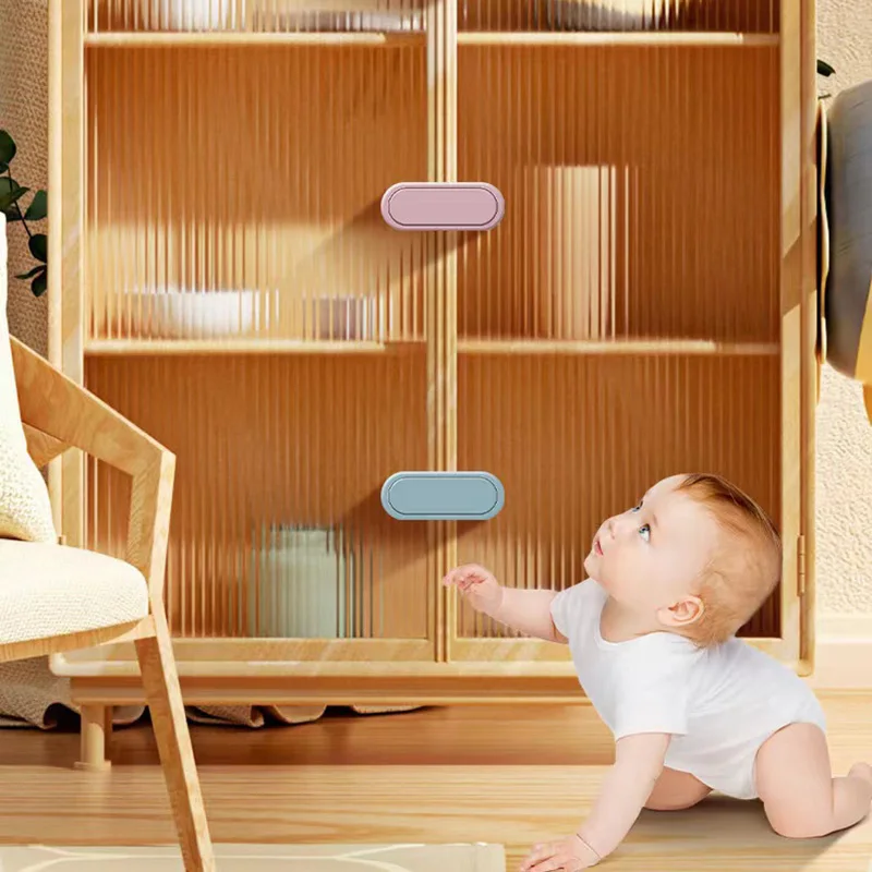 Baby Children Universal Green Safety Lock for Cabinet Window Drawer Anti-pinch Device Lock Door Home Security Protection Care