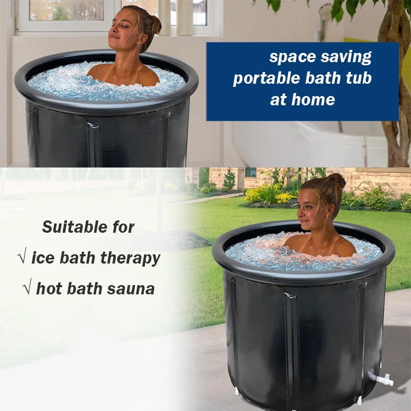 Floating Water Cold Plunge Pool Easy Read Large Tools Kids Bath Temperature  Spa Hot Tub - AliExpress