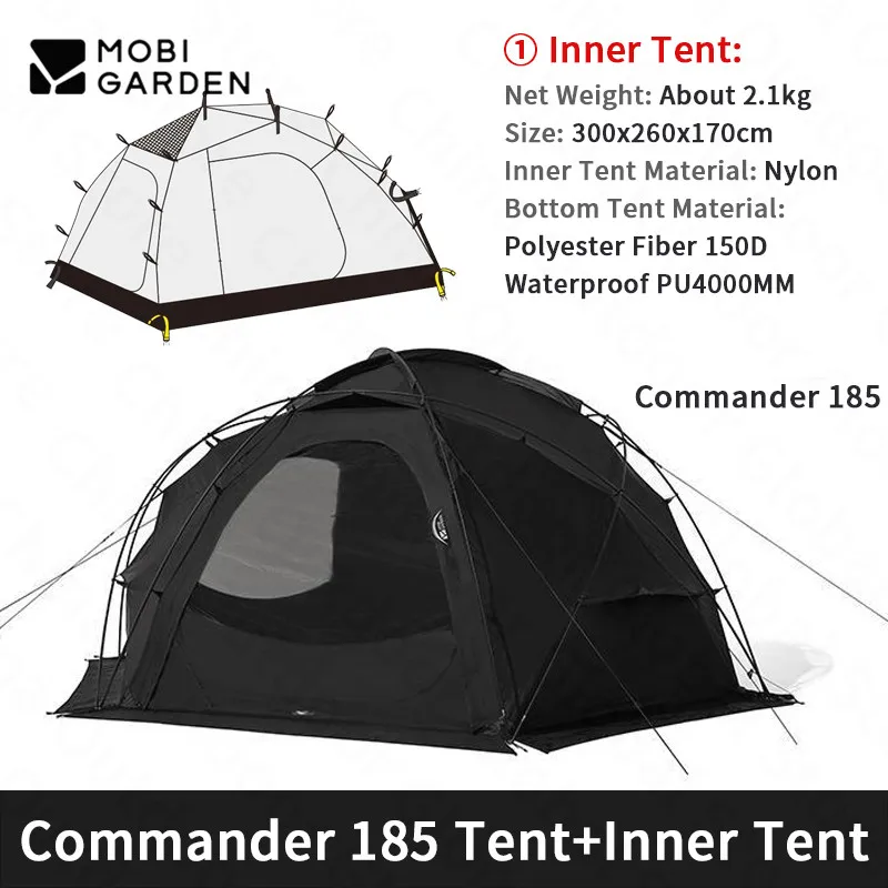 MOBI GARDEN Dome Tent Camping Outdoor Travel Tent Large