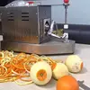 Small Tabletop Automatic Mangoes Apples, Pears, Lemons Electric Stainless Fruit Peeler Machine 2
