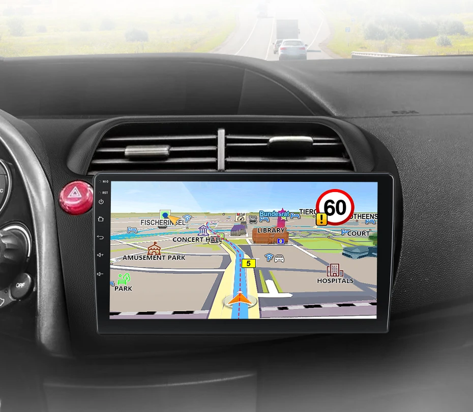 Junsun V1 AI Stimme Drahtlose CarPlay Android Auto Radio für Honda Civic Schrägheck 2005-2011 4G Auto multimedia GPS 2din autoradio – Detail 19