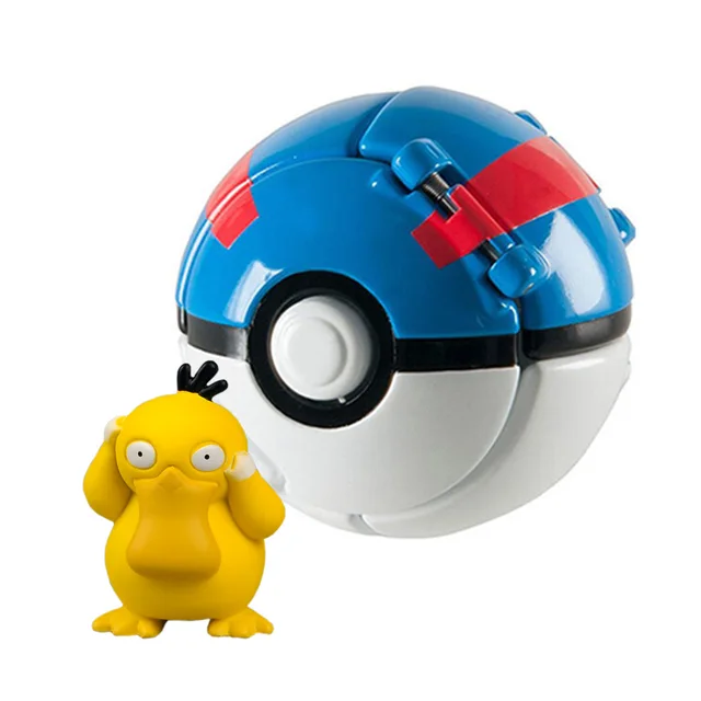 Pokemon Elf Ball Pokeball Anime Figure Cartoons Pikachu Charizard Piplup Kyogre Pocket Monster Pet Anime Action Model Toy Gifts - 20