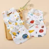 5 Pieces Baby Bibs Waterproof U Shaped Baby Drool Bibs Infant Feeding Burp Cloth Absorbent Bandana Bibs For Unisex Baby Boy Girl 4