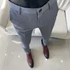 Men Dress Pants Thin Suit Pants Stretch Slim Formal Trousers Calça Masculina Solid Casual Pantalone Hombre Fashion Men Clothing