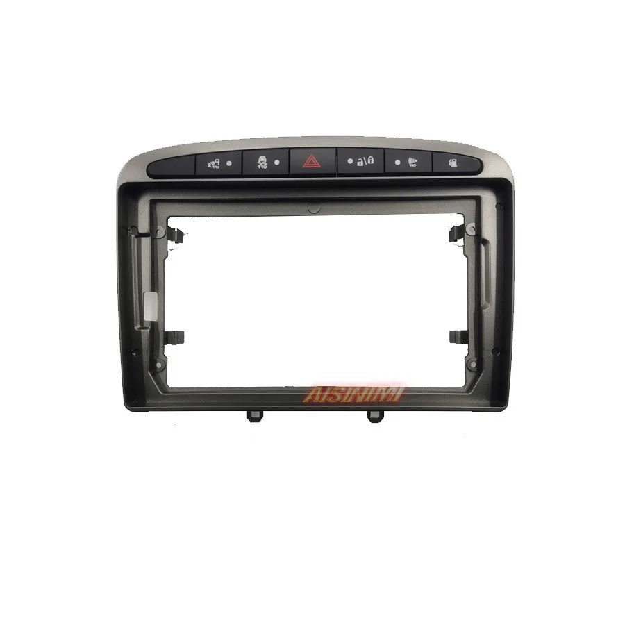 Aisinimi Car Dvd Frame 9 "Per Peugeot 308 Car Stereo Car Monitor Tutto In Uno