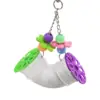 Multicolored Parrot Toys Pipeline Bird Chewing Toy Cage Hanging Accessory 2