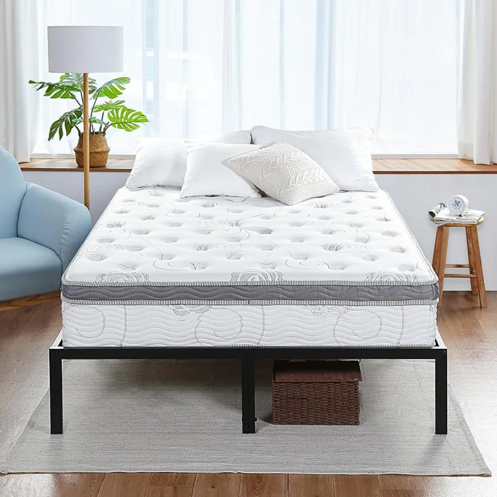 

13 Inch Hybrid Mattress Air Matt Beds and Furniture Gel Infused Memory Foam Bed Mat Overmattress Bedroom Home