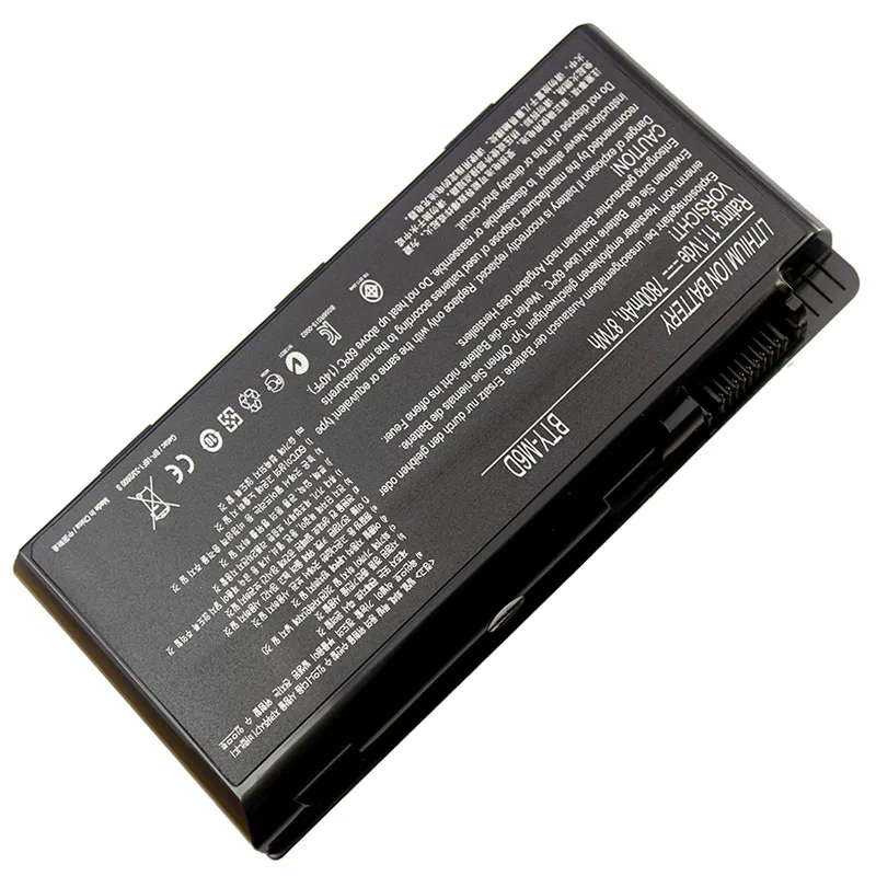 Bateria para Laptop 87wh Nova para Msi Gt680dxr Gt680r Gt663 Gt683 Gt630 Gt680d segundo M6d Gt780 Gt783 Gx60 Gx660 - Imagem 4