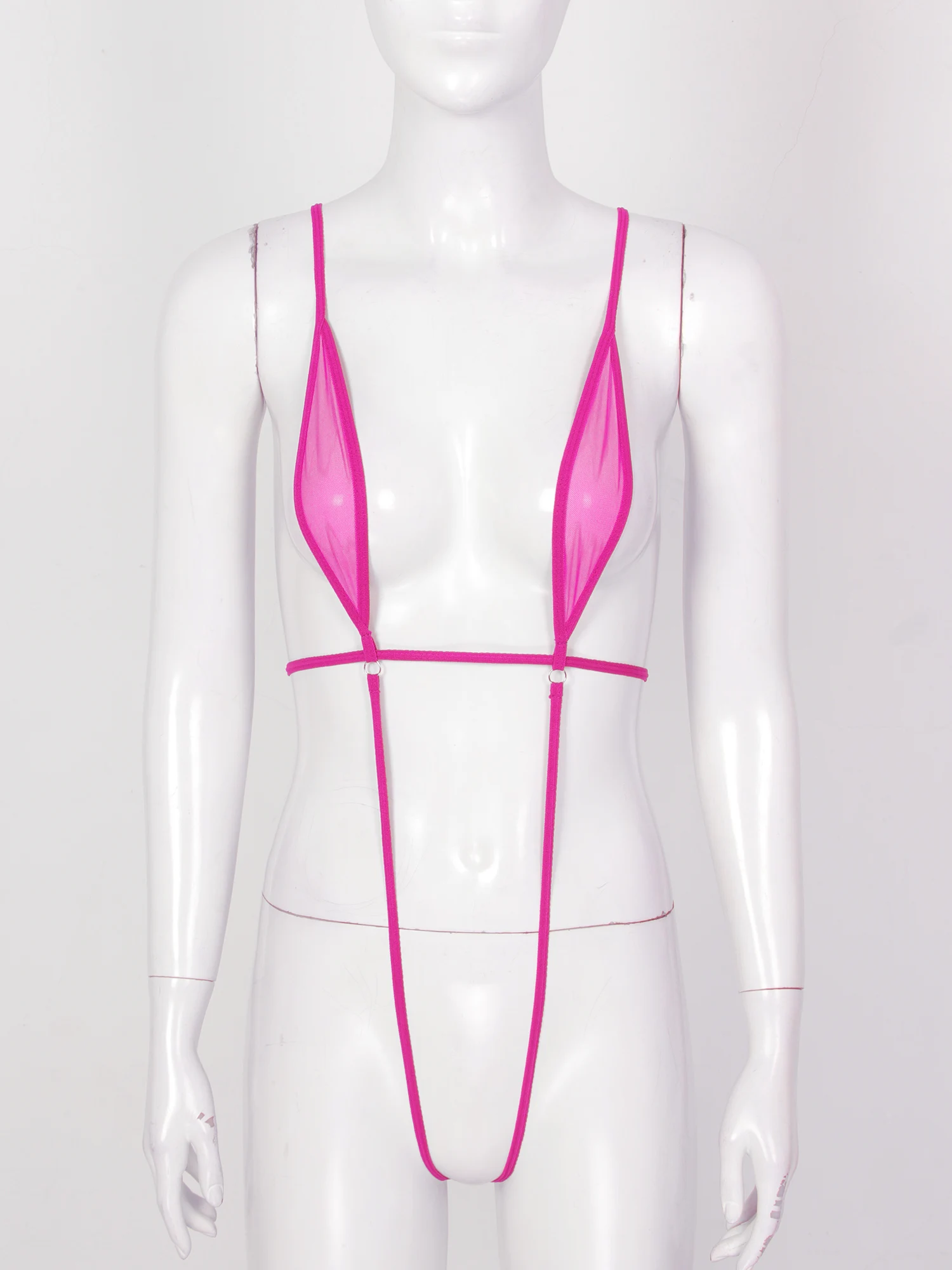 

Цельный купальник, купальный костюм, женское Микро Мини-Бикини на бретельках, монокини, сексуальное прозрачное Сетчатое боди с вырезами, крошечное боди с открытой спиной