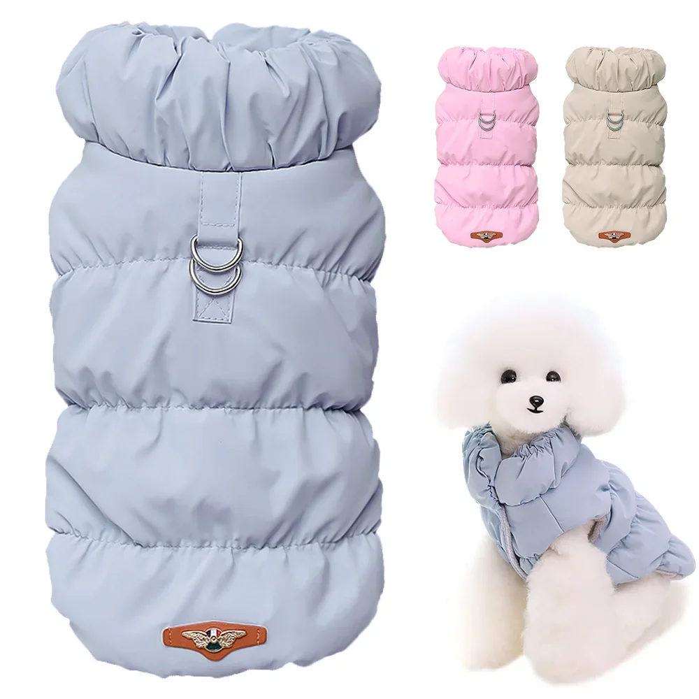 Ropa Cálida De Invierno Para Perros Pequeños, Medianos Y Grand, Chaqueta Suave Para Mascotas A Prueba De Viento, Abrigo Para Mascotas Al Aire Libre, Bonito Disfraz De Polar Para Chihuahua Y Pug