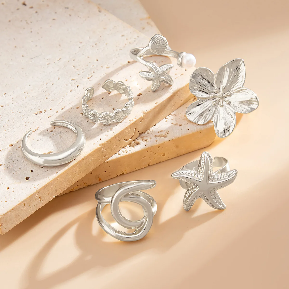 [韓国人気ジュエリー] nff starfish drop ring 71vtUogZPcL._UY300_.jpg