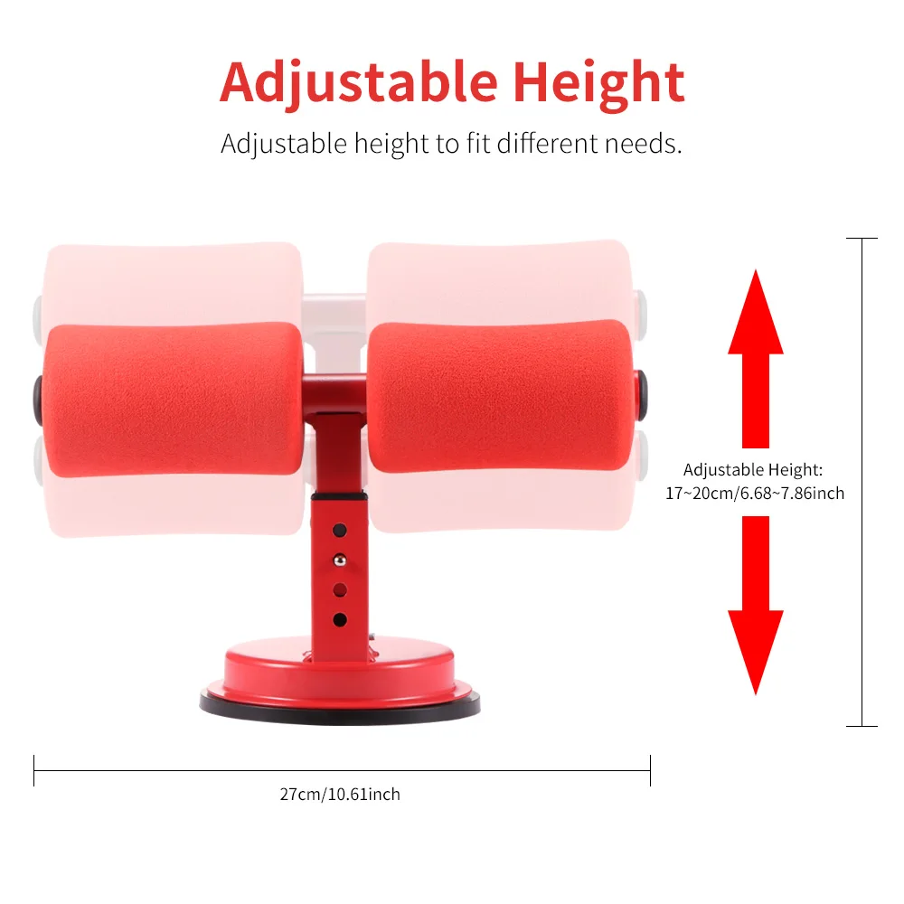 Abdominal Machine Lose Weight Fitness Sit Up Bar Assistant Gym Exercise Device Resistance Tube Workout Bench Equipment abdominal fitness equipment