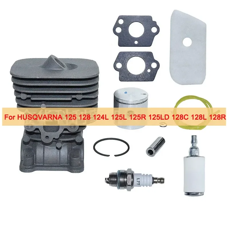 

Поршень цилиндра 35 мм в сборе, подходит для HUSQVARNA 125 128 124L 125L 125R 125LD 128C 128L 128R, триммер для садовых инструментов