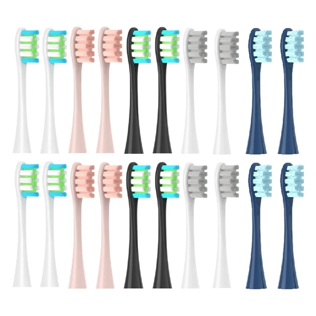 Têtes de brosse de rechange pour Oclean X/ X PRO/ Z1/ F1/ One/ Air 2 /SE/Flow DuPont, buses à poils souples et adaptées, 8 pièces 1