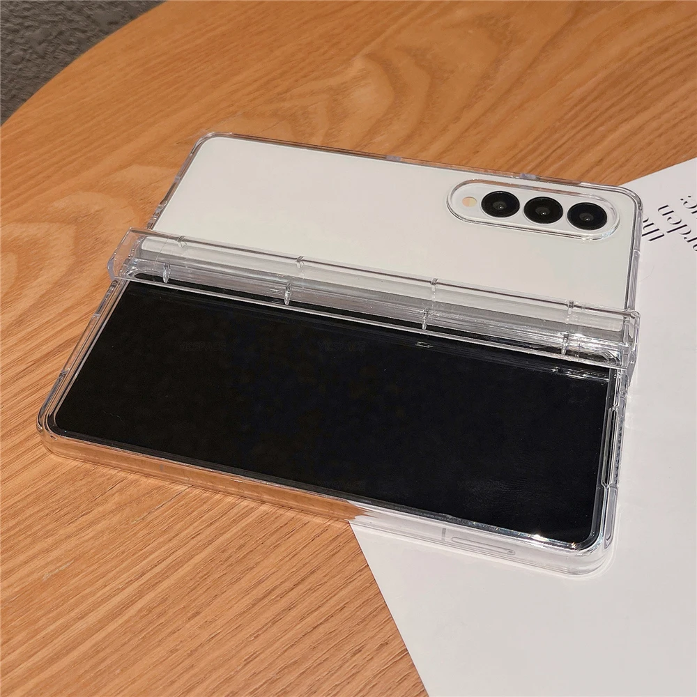 Advanced Full Hinge Protection Shockproof Folding Phone Case with Wireless Charging Capability