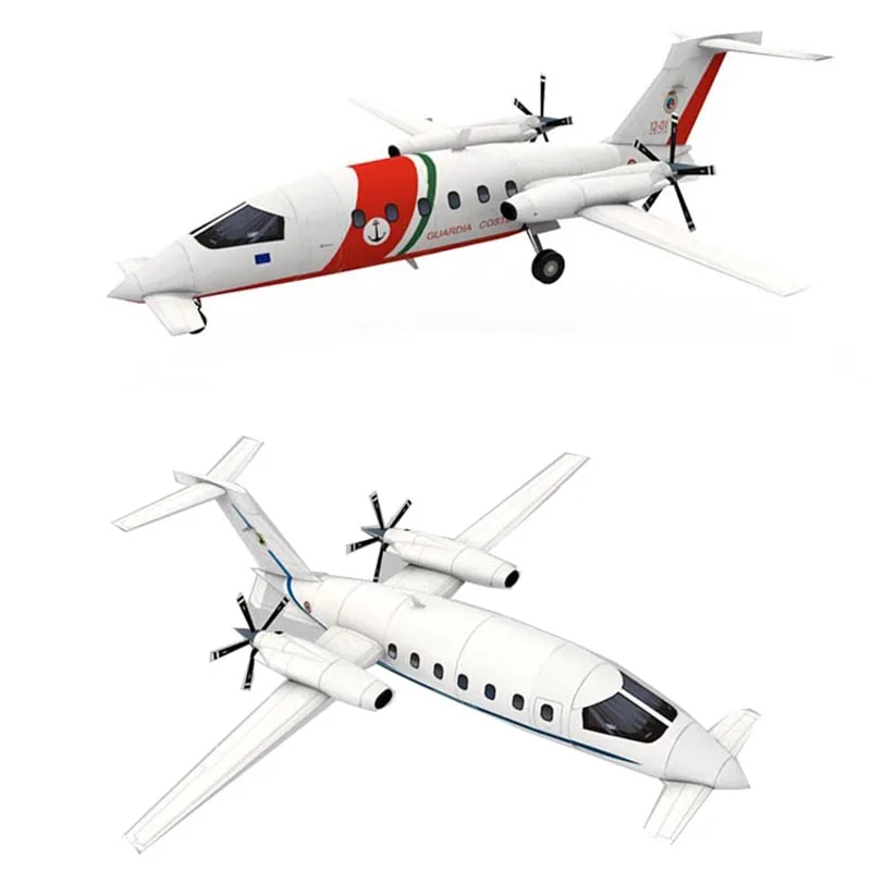 Piaggio Afandi P180 Private Aircraft Papercraft 3D Paper Model Stereo Handmade Drawings Military 3d paper model paper jigsaw puzzle aircraft paper model