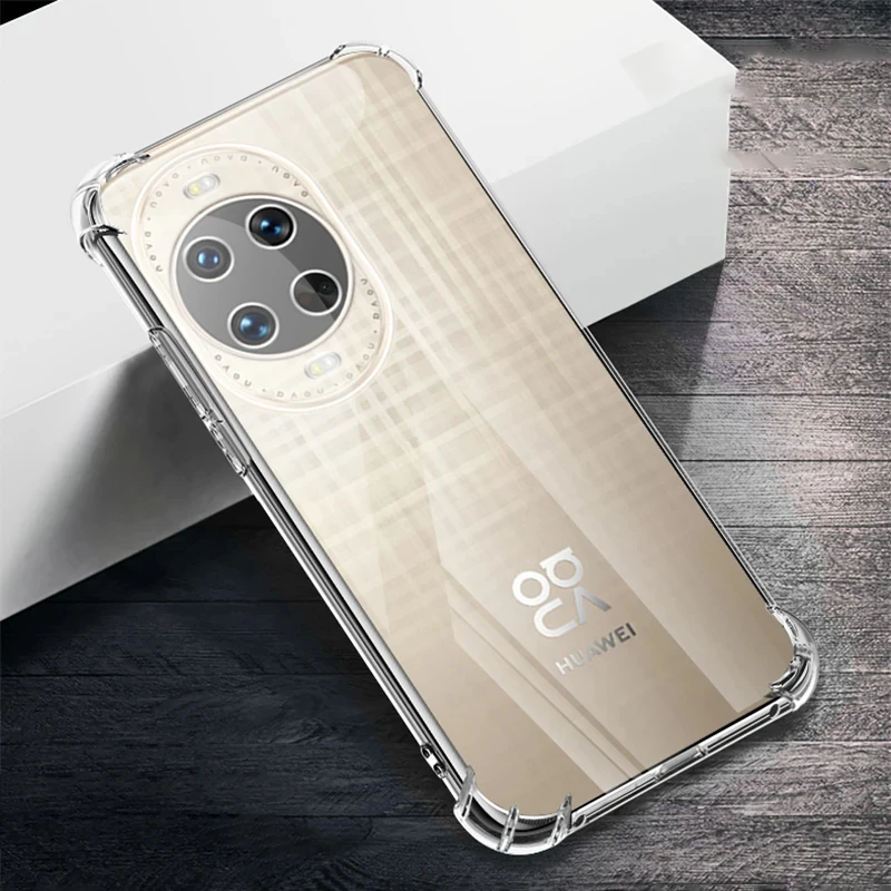 Enhanced Shockproof Airbag Phone Case with Transparent Bumper Corners