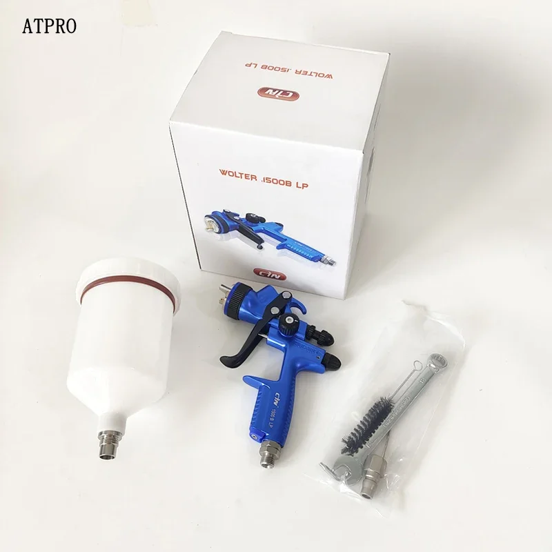 Spray gun Wolter 1500b 1.3mm paint gun water based air spray airbrush professional automotive painting tools
