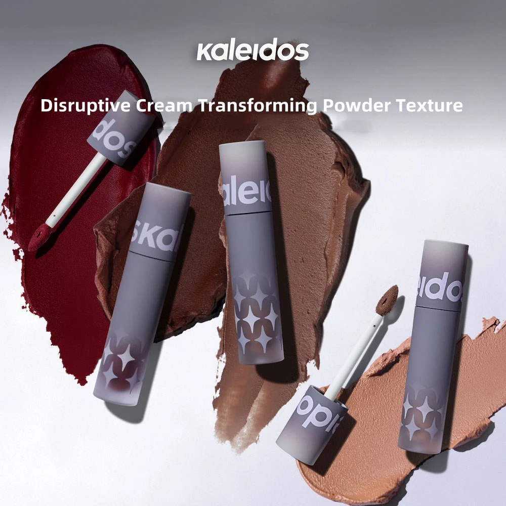 Kaleidos Lipstick Cloud Lab Lip Clay Powder Converti 2.4G Matte Cold Smoking Pigeon'S Blood Lip Mud Makeup