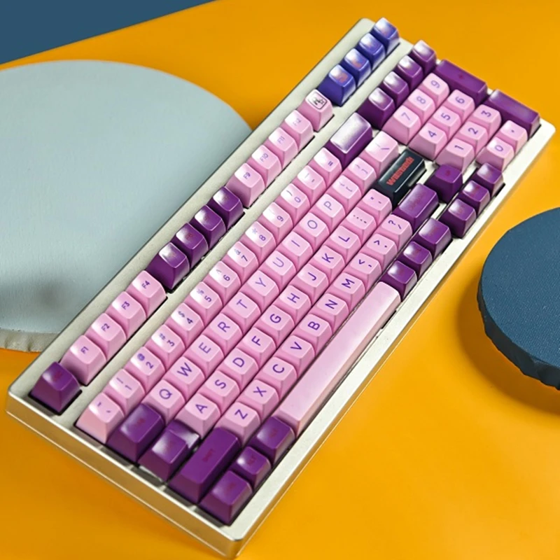 Conjunto Vice Cidade Gta2 Tema Keycaps SA Perfil Keycap Duas Cores Impressão de Vedação Esmalte Chave Tampas Abs Material Não sp 1 - Imagem 4