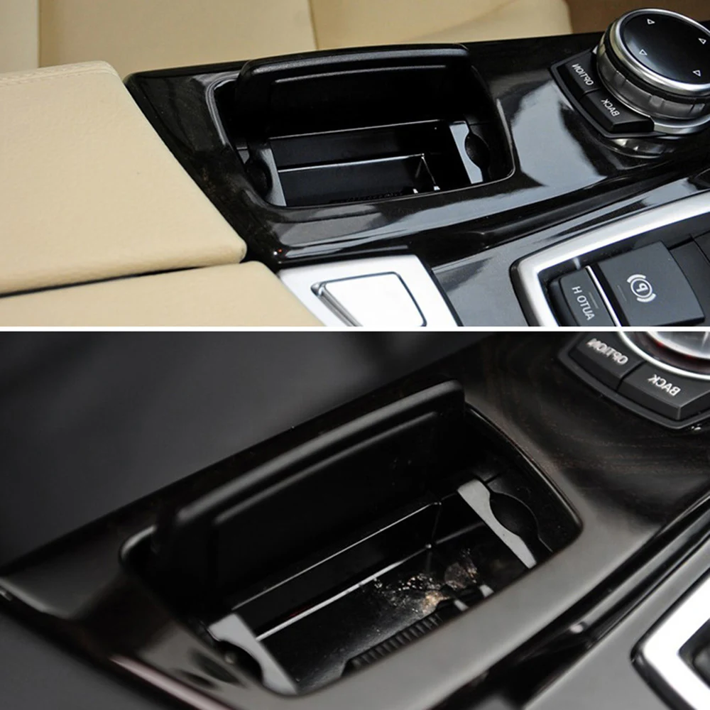 Car Front Center Console Ashtray Cover 51169206347 Replacement for BMW 5 Serie F10 F11 F18 Automotive Interior Accessories