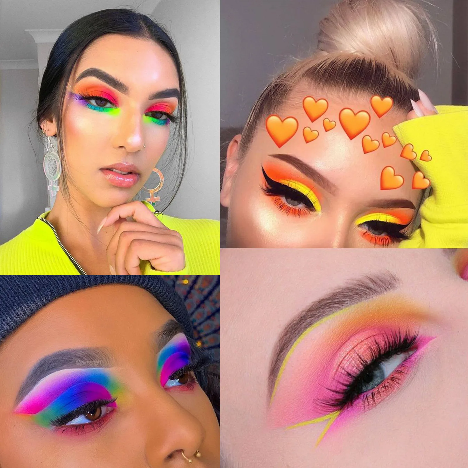 全110色 トータルメイクパレット Ledom アイシャドウ チーク リップ