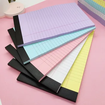 Quaderno A5 in carta semplice e facile da strappare, quaderno con parole colorate, quaderno per appunti da ufficio, carta da disegno