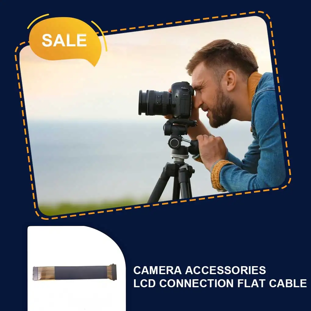 

Flat Cable LCD Connection Flats Cables Drop-out Line Camera Accessories