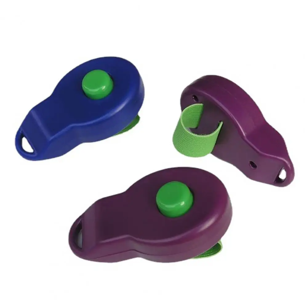 Dog Training Clicker Elastic Band Pet Cat Dogs Click Trainer Control Dog Deterrent Trainer Clicker Behavioral Training Tool dog supplies