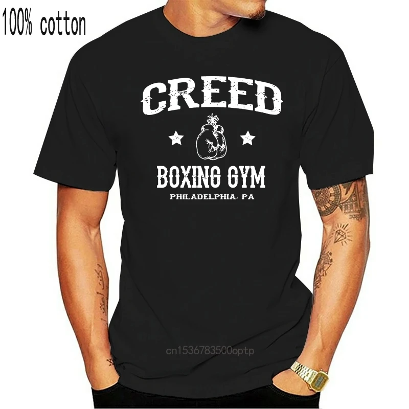 Мужская одежда Creed боксерская футболка для тренажерного зала-Рокки Бальбоа |