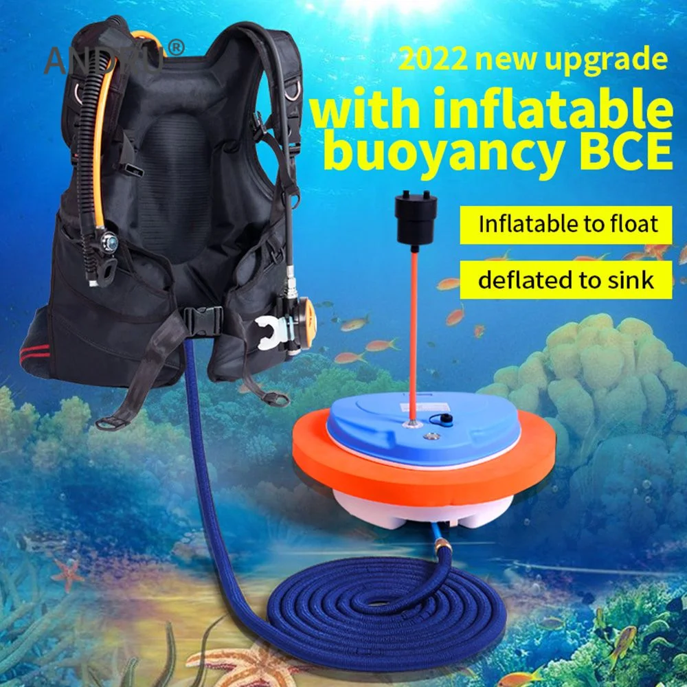Équipement de compétitivité de la plongée sous marine, support de ventilateur mobile, piège sous