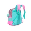 3PCS Cute Cat Backpack for Girls PU Leather Bookbag for Elementary School with Lunch Bag And PenBag 4