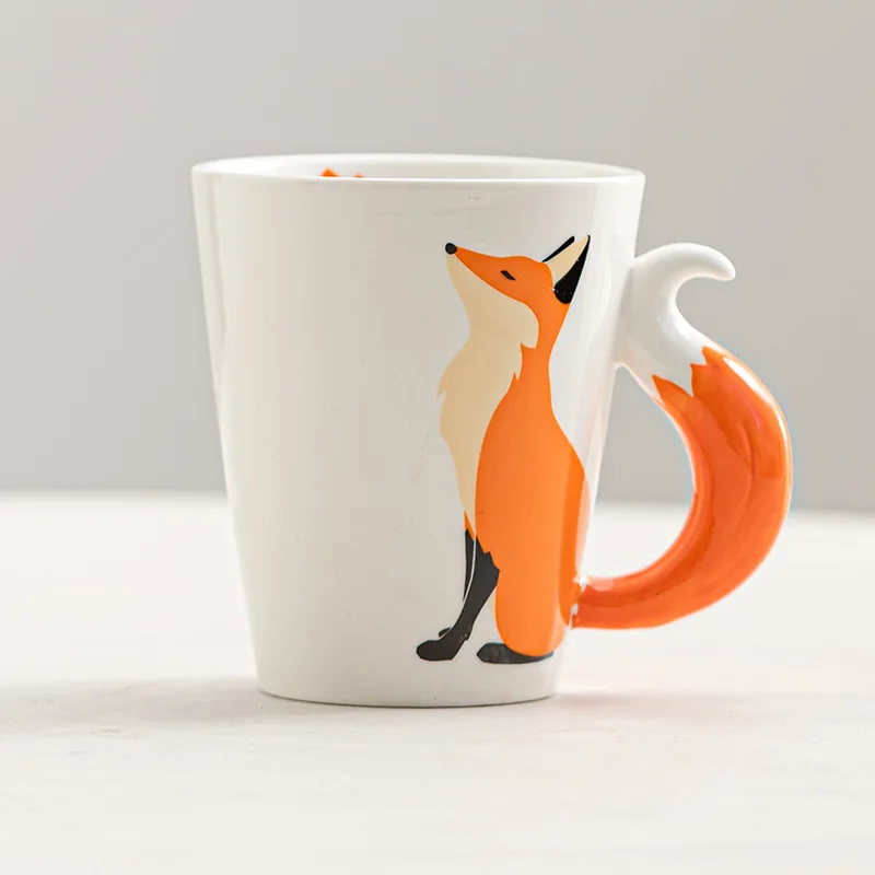 Mug En Céramique – Renard Roux ‘L’Ange Renard’ – Personnalisable ? – Marque Personalisedlittlegiftshop.com