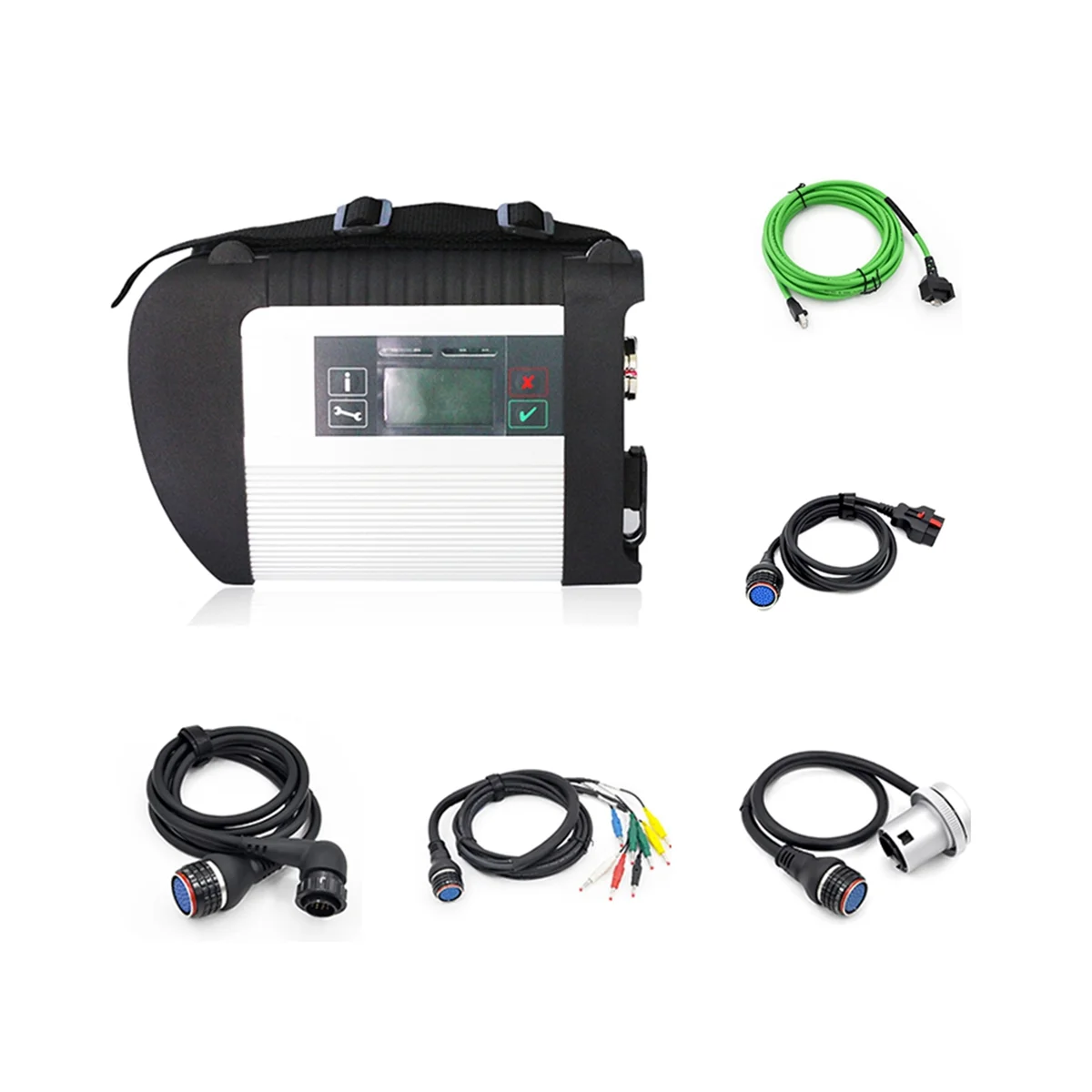 Full Chip Xentry Mb Star C4 Doip Sd Connect Per Benz Car & Truck Auto Diagnostic-Tool (12V + 24V) Diagnosi Wifi (B)