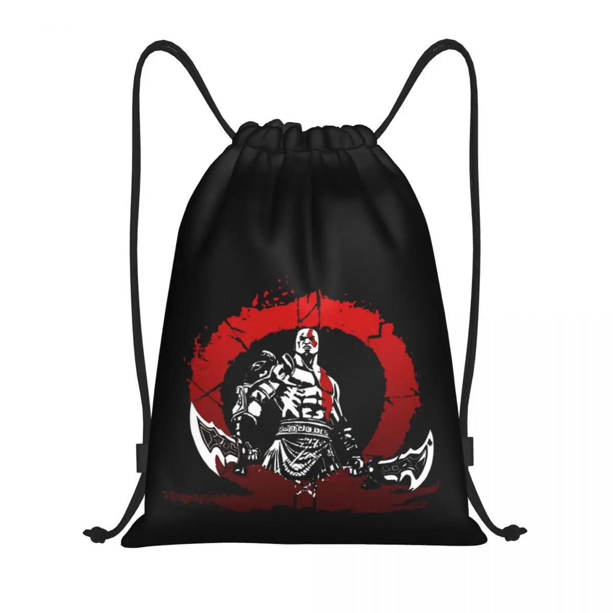 

Kratos God Of War 2 Ragnarok Is Coming 6 Drawstring Bags Gym Bag Funny Infantry pack Cosy Backpack Humor Graphic