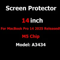 Screen Protector for 14Inch MacBook Pro 14 2025 Released M5 Model A3434 Tempered Glass for MacBook Pro14 M5 2025 NoteBook Film - Image 3