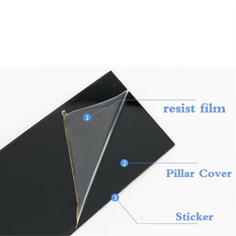 Car Window Trim Stickers 6Pcs for Mercedes ML-Class W164 2006-2011