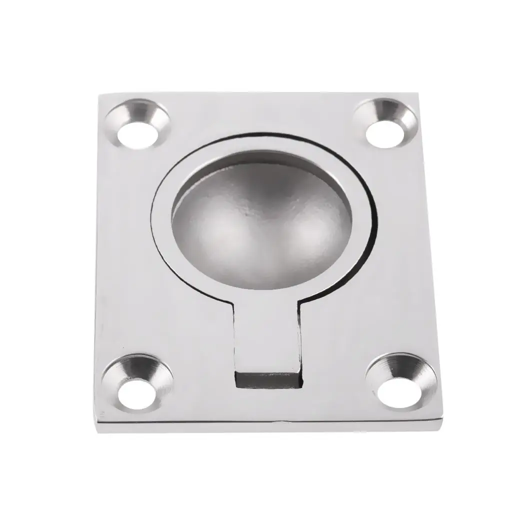 

316 Stainless Steel Flush Handle Marine Boat 48 X 38mm