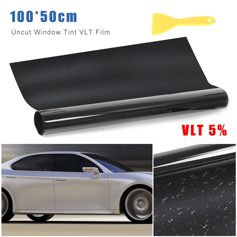 

Car Windscreen Black Clear Solar Film Auto Inside Accessories Solar Film AntiUV Sun Shade For BMW BW Benz Tesla Solar Protection