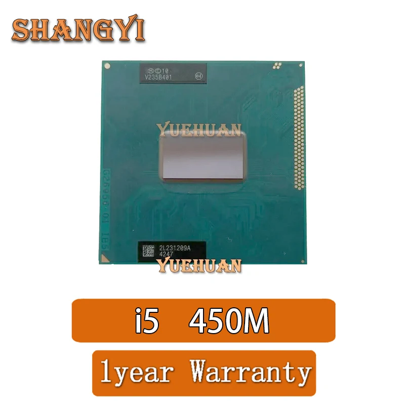 Core I5-450M I5 450M Slbtz 2.4 Ghz Utilizzato Processore Cpu Quad-Thread Dual-Core 3W Presa 35W G1 / Rpga988A Spot Stock