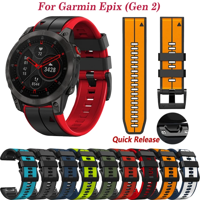 [알리익스프레스] Garmin Epix Gen 2 스마트 워치용 실리콘 밴드: 완벽한 보완물
