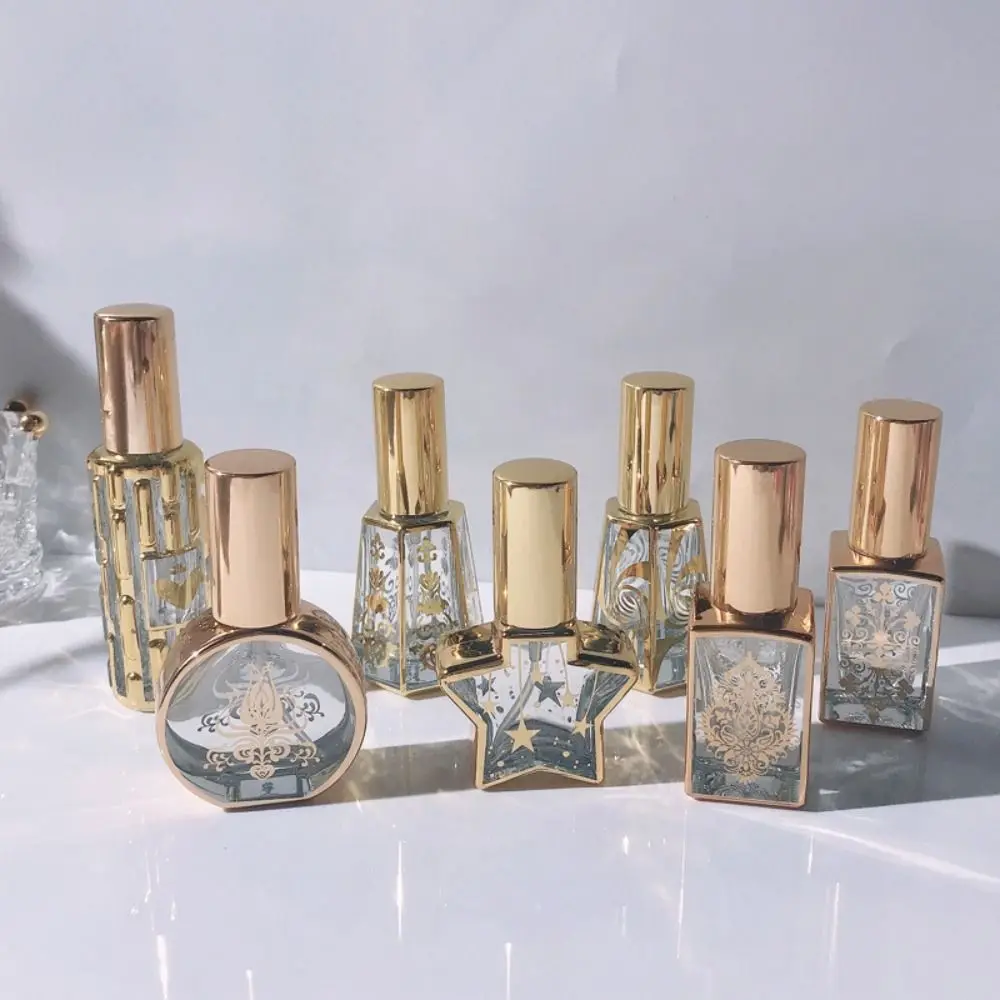 8Ml Elegant Perfume Bottle Spray Perfume Spray Empty Bottle Golden