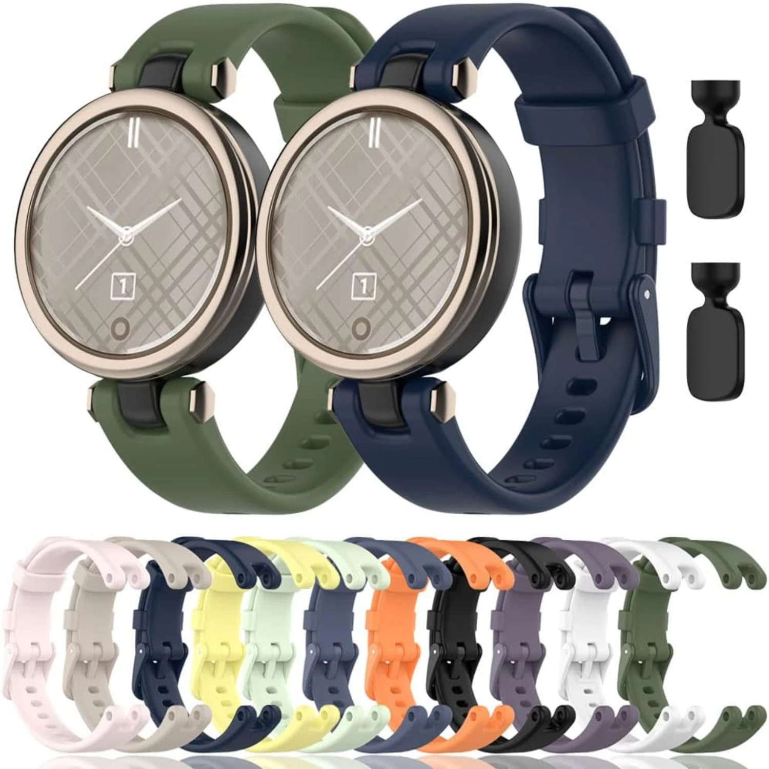 Comfortable, Durable, and Stylish Waterproof Silicone Watch Band for Lily Women's Fitness Sport Smart Watch-Sport Accessories