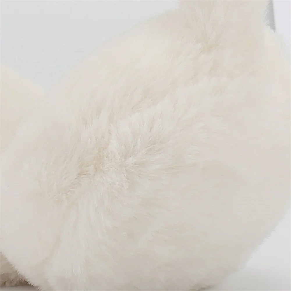 Women Girls Kids Earmuffs Cartoon Panda Ear Muffs Winter Ear Cover Warm Headphones Faux Fur Earplugs Warmer Cover Earflaps