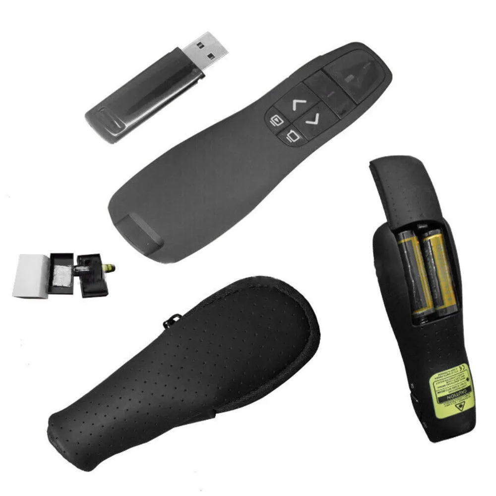 USB Handheld Presenter Page Turning For Teacher PPT Presenter PPT Remote Control Power Point Clicker Presentation Pointer powerpoint clicker teacher pointer