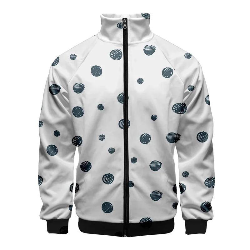 thumbnail image 1 of Chaqueta con estampado geométrico 3D para hombre, abrigo deportivo callejero de gran tamaño, estilo Harajuku, para primavera y otoño, chaquetas con cremallera, ropa para hombre, 1 of 5