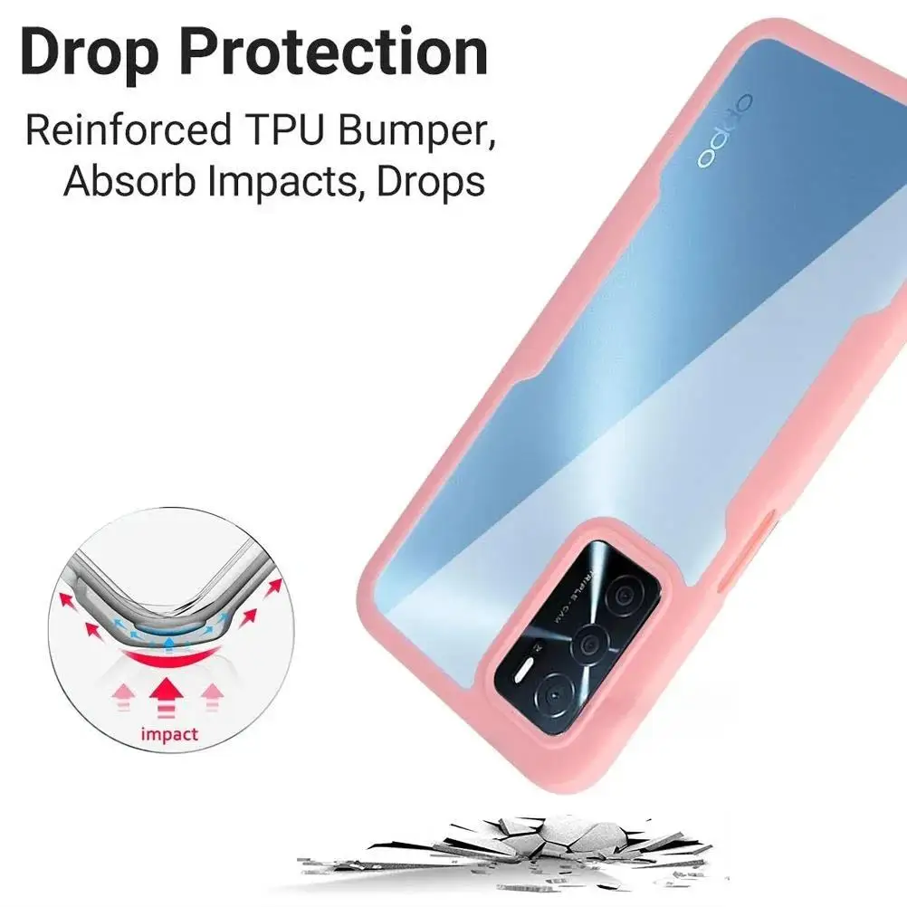 360° Full Protection Clear Shockproof Phone Case Cover