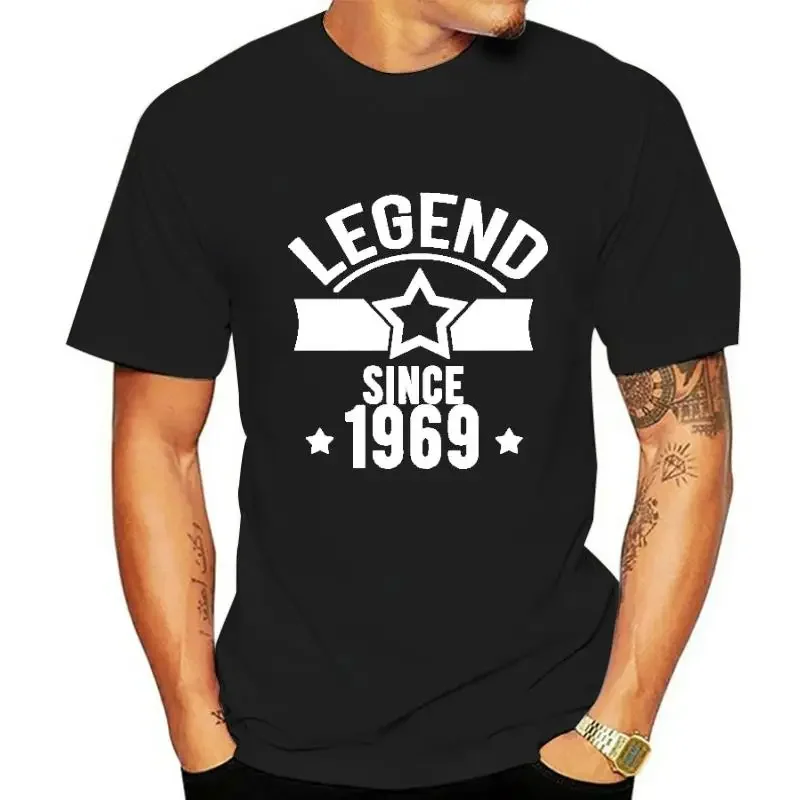 

Мужская футболка Legend с 1969 года-Born 1969