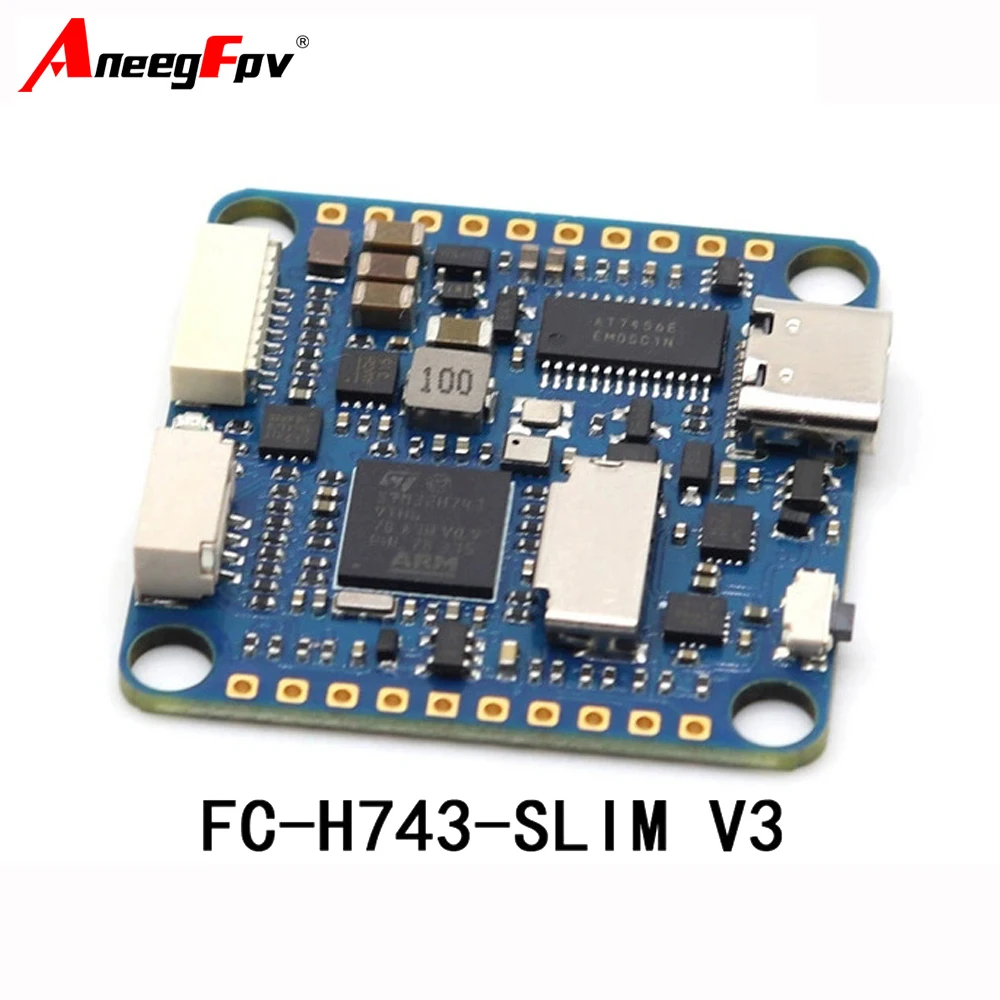 รูปสินค้า คอนโทรลเลอร์โดรนประสิทธิภาพสูง H743-SLIM V3 สำหรับ FPV Racing