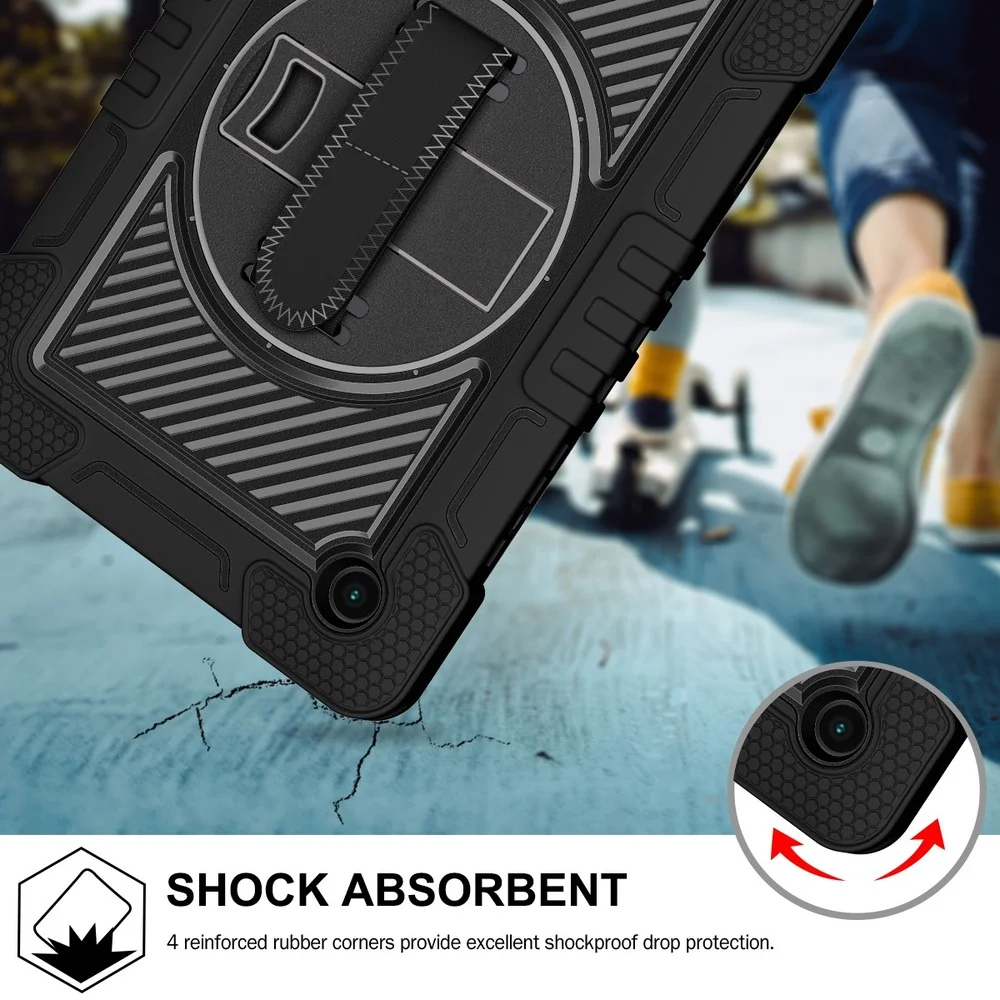 Für Samsung Galaxy Tab A8 10,5 Zoll 2021 SM-X200 X205 S6 P610 A7 10,4 T500 Lite T220 Hülle Kindersicheres Silikon-Tablet_voghion.com